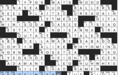 Rex Parker Does The Nyt Crossword Puzzle: June 2024 throughout Injury Christmas Entree Nyt Crossword