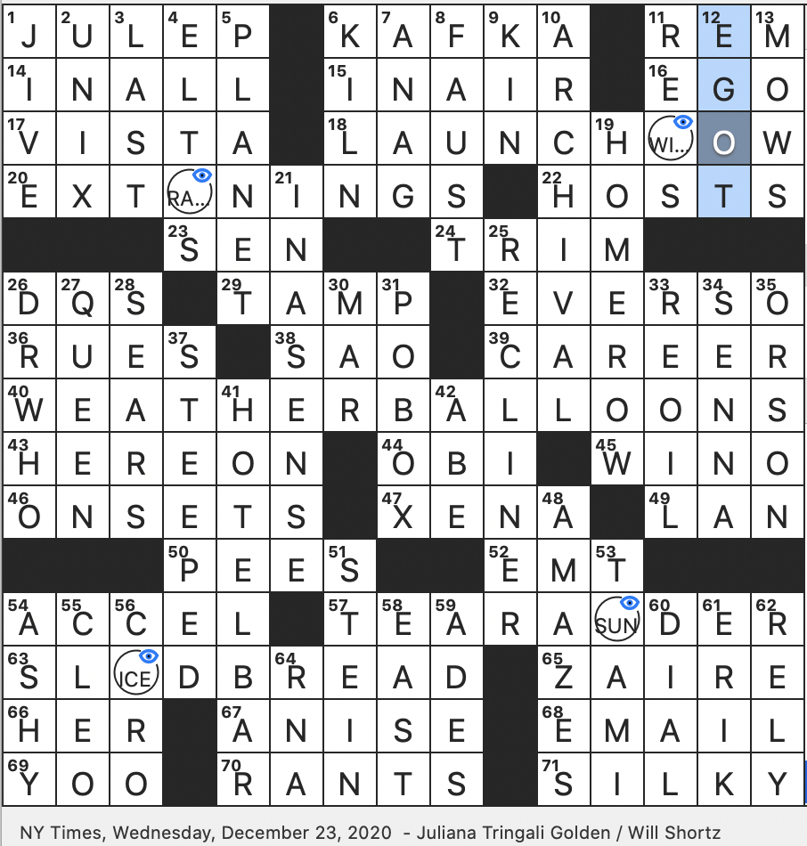 rex parker does the nyt crossword puzzle lawless figure with for playwright who039s afraid of christmas crossword Rex Parker Does The Nyt Crossword Puzzle: Lawless Figure With for Playwright Who's Afraid of Christmas Crossword