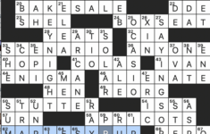Rex Parker Does The Nyt Crossword Puzzle: Leafs-Watching Time inside Orange Stutter At Christmas Crossword
