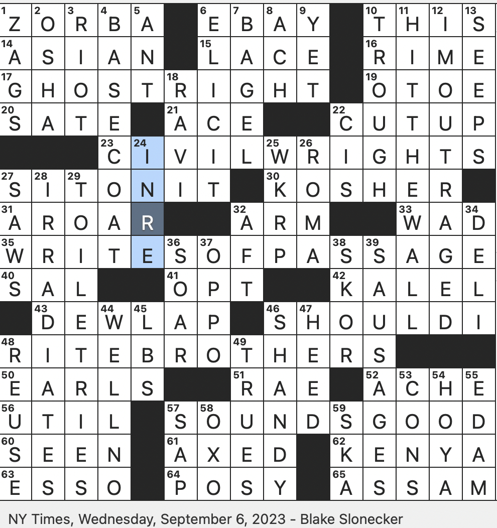 Rex Parker Does The Nyt Crossword Puzzle: Rude Rejoinder in Christmas Party Quaff Crossword