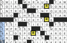 Rex Parker Does The Nyt Crossword Puzzle: State Park In The Santa with Injury/Christmas Entree Crossword Clue