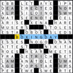 Rex Parker Does The Nyt Crossword Puzzle: Tv Warrior Princess With Regard To Santa's Routes On Christmas Eve Nyt Crossword