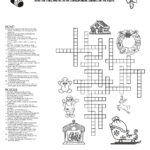 Santa'S Crossword Puzzle • Beeloo Printable Crafts And Activities For Christmas Tree Variety Crossword