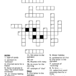 Secret Santa Hint Crossword   Wordmint Intended For Adjective With Christmas Crossword Clue