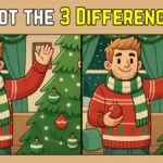 Spot The Difference: Within 9 Seconds Spot The 3 Differences In For Spot For Some Christmas Decorations Crossword