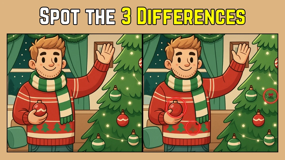 spot the difference within 9 seconds spot the 3 differences in within spot for christmas decorations crossword Spot The Difference: Within 9 Seconds Spot The 3 Differences In within Spot For Christmas Decorations Crossword