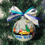 Stand Behind Place For An Ornament Nyt Crossword Clue Contribute With Christmas Tree Decoration Nyt Crossword Clue