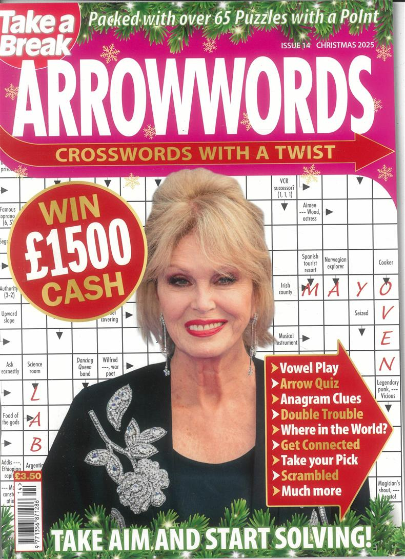 Take A Break Arrowwords Magazine Subscription intended for One Celebrating Ethiopian Christmas Crossword Clue