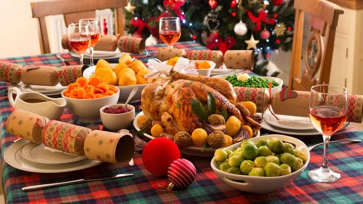 Tesco £35 Christmas Dinner Box Includes Bottle Of Champagne for Traditional Christmas Eve Dish For Some Crossword