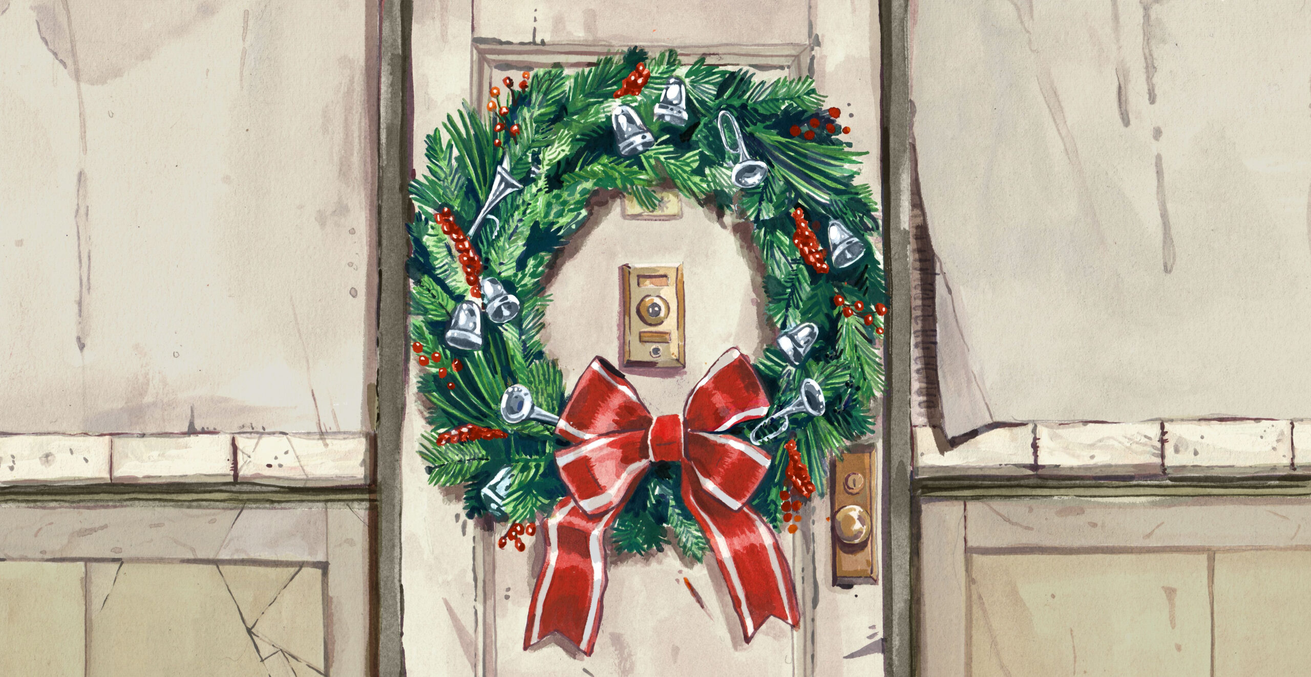 the christmas wreath the new yorker with regard to christmas wreath material crossword clue scaled The Christmas Wreath | The New Yorker with regard to Christmas Wreath Material Crossword Clue