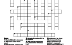 The House Without A Christmas Tree Crossword Puzzle – Wordmint intended for Christmas Tree Crossword Answers