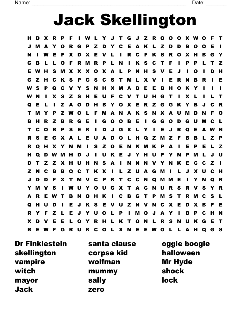 the nightmare before christmas crossword wordmint within halloween town leader in the nightmare before christmas crossword The Nightmare Before Christmas Crossword - Wordmint within Halloween Town Leader in the Nightmare Before Christmas Crossword