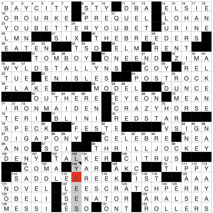La Christmas Setting Wsj Crossword La Christmas Setting Wsj Crossword