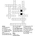 U3A Christmas Crossword   Wordmint With Regard To Group On The 11Th Day Of Christmas Crossword