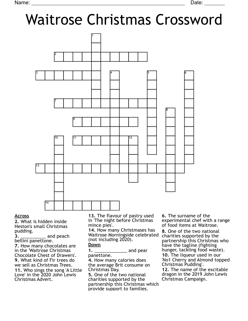 waitrose christmas crossword wordmint with regard to popular christmas night dessert crossword Waitrose Christmas Crossword - Wordmint with regard to Popular Christmas Night Dessert Crossword