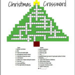 Weihnachten Kreuzworträtsel   Etsy.de In Popular Christmas Trees Crossword
