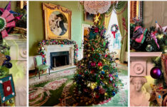 White House Christmas Tree Boston Designers Patch Nyc Jill Biden regarding Christmas Eve Visitor Crossword Clue