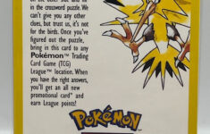 Zapdos #23 Black Star Movie Wotc Promo Legendary Bird Pokemon Tcg throughout On Christmas in 800 Ad Crossword Clue