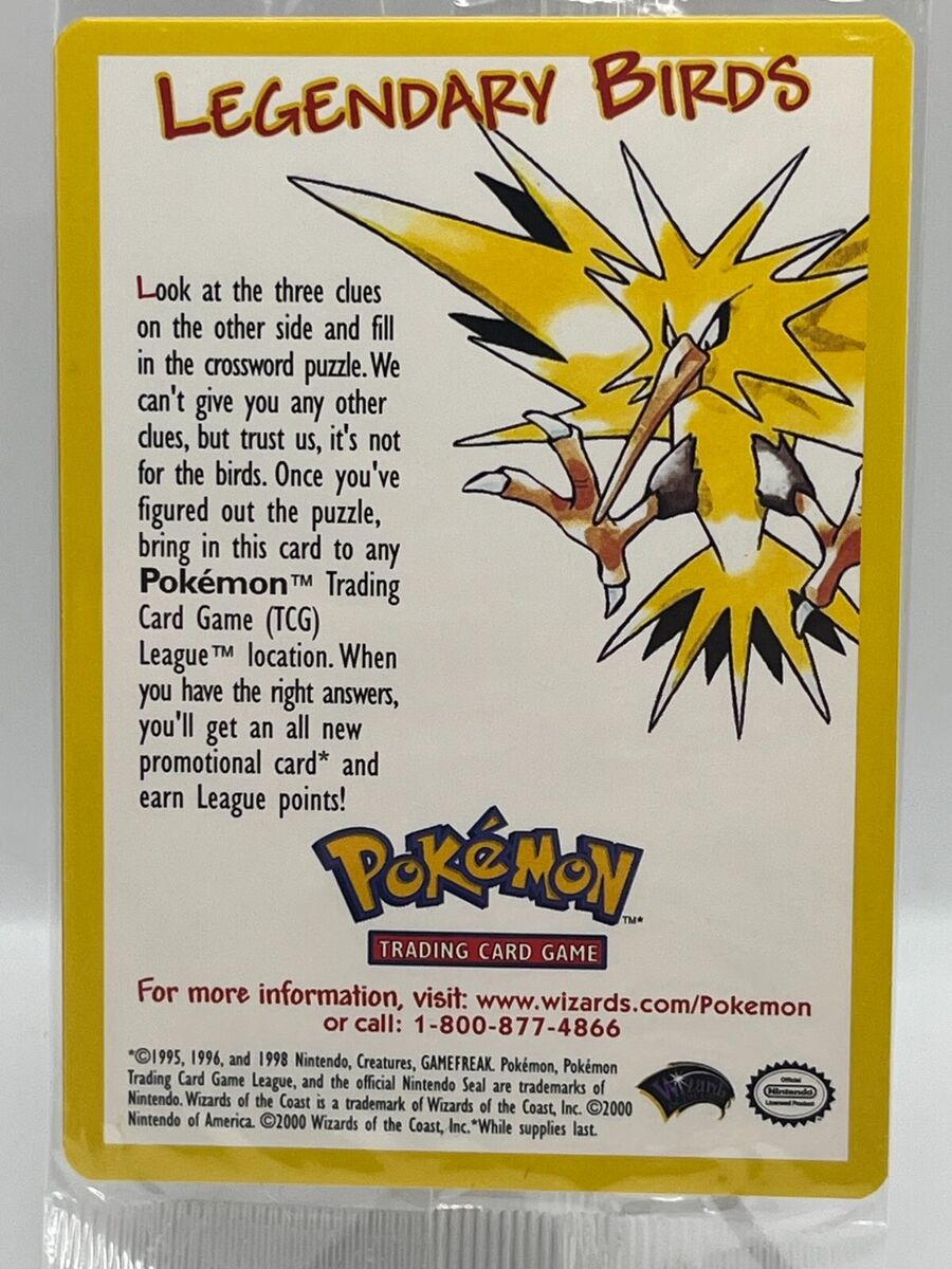 zapdos 23 black star movie wotc promo legendary bird pokemon tcg throughout on christmas in 800 ad crossword clue Zapdos #23 Black Star Movie Wotc Promo Legendary Bird Pokemon Tcg throughout On Christmas in 800 Ad Crossword Clue