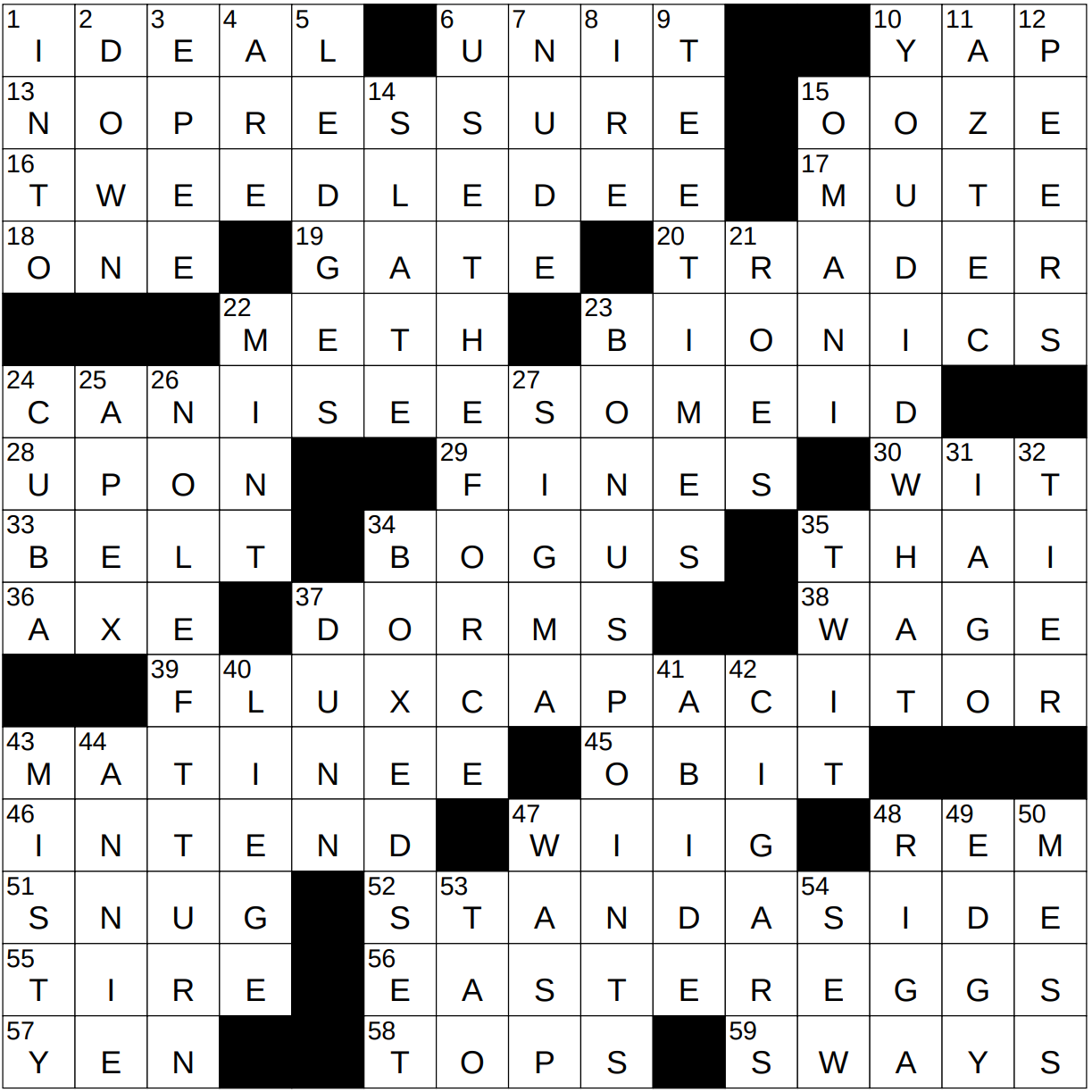 0325 23 Ny Times Crossword 25 Mar 23 Saturday