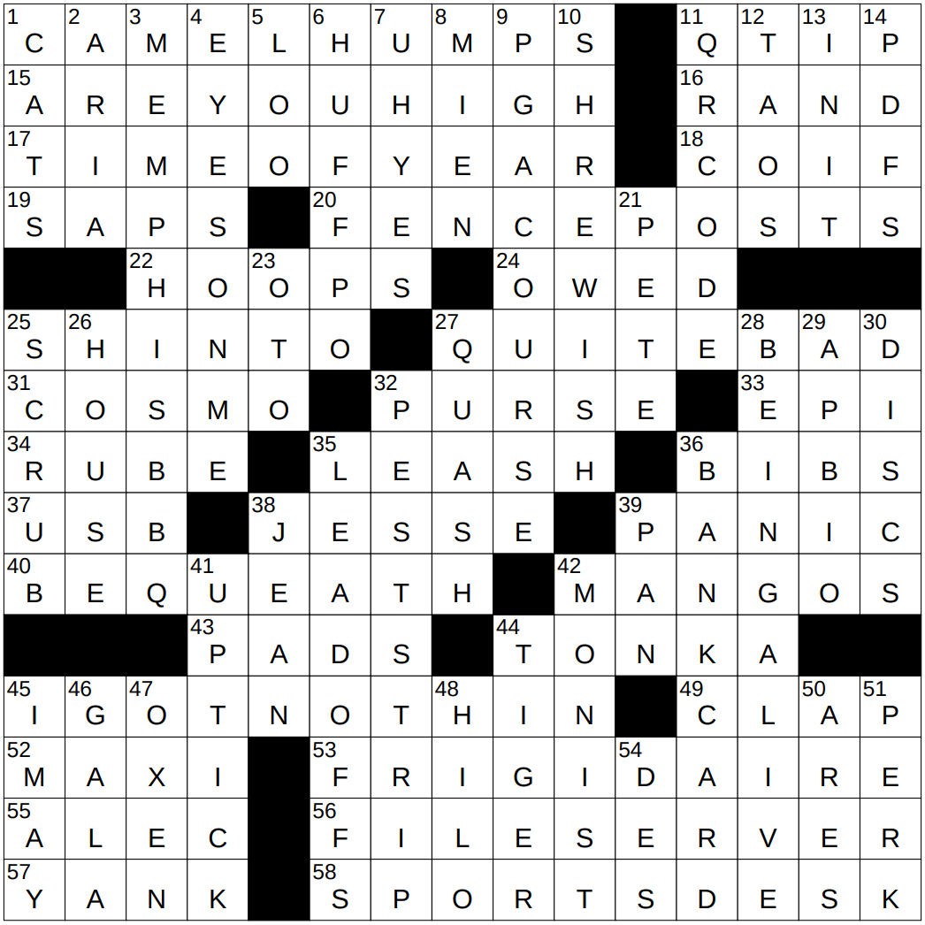 0729 23 Ny Times Crossword 29 Jul 23 Saturday
