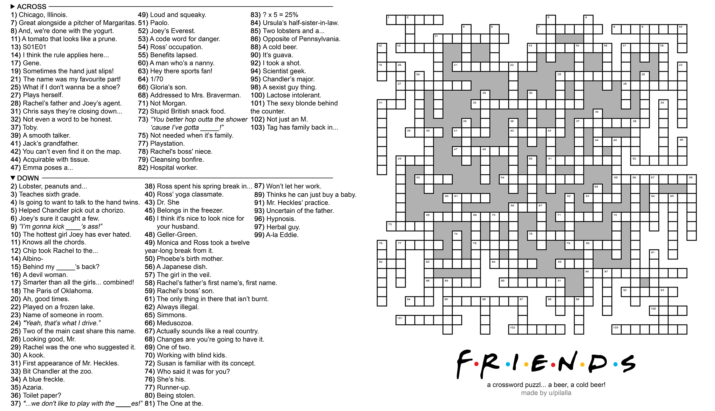 printable themed crossword puzzles