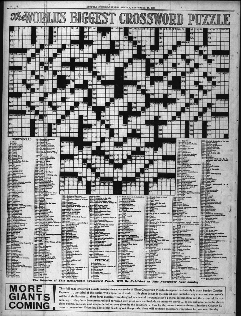 sunday crossword puzzles printable