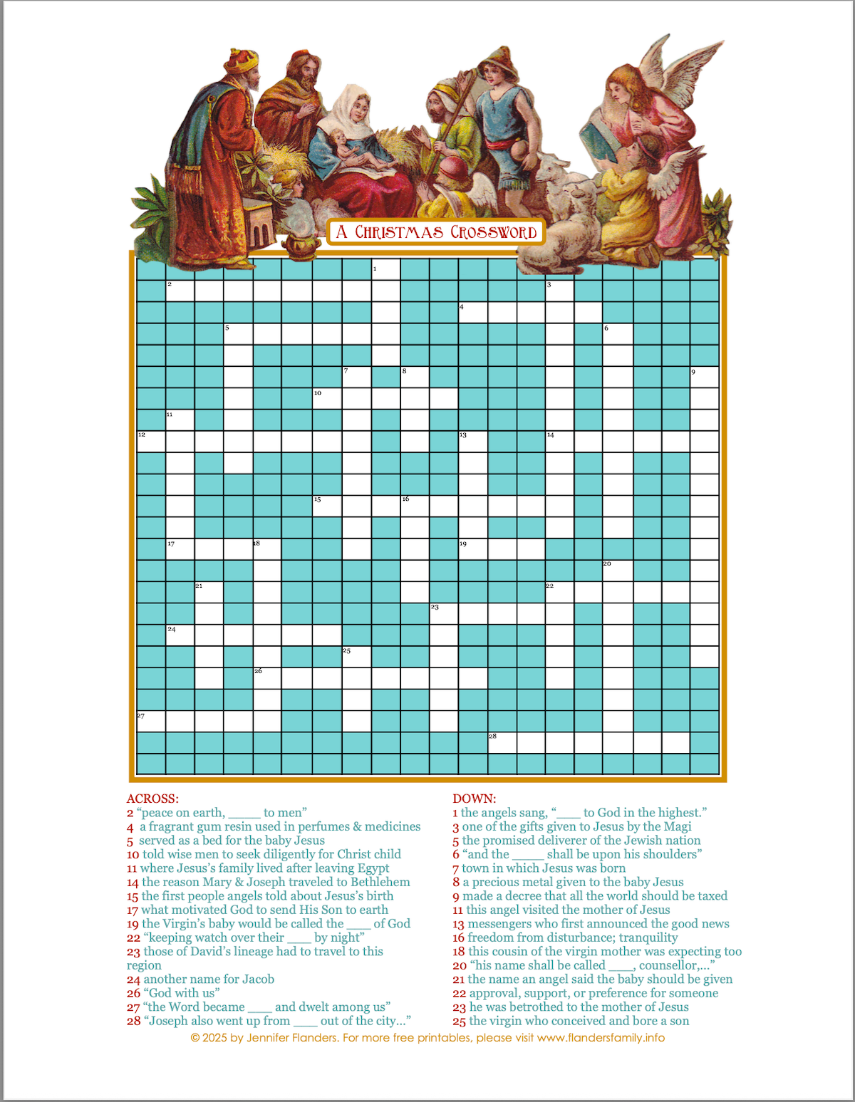 A Christmas Crossword