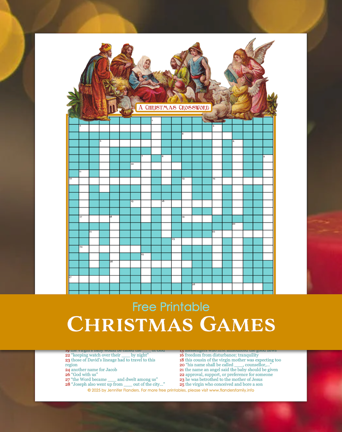 playwright whos afraid of christmas crossword