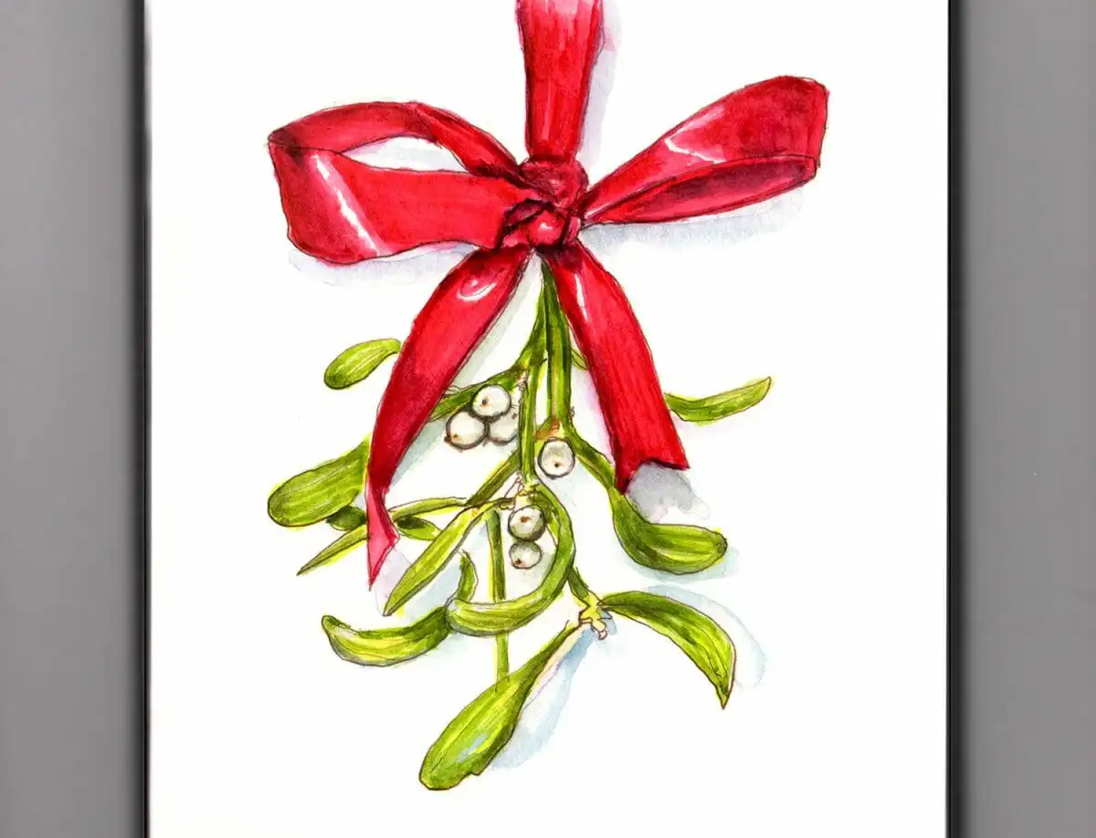 A Kiss Under The Mistletoe