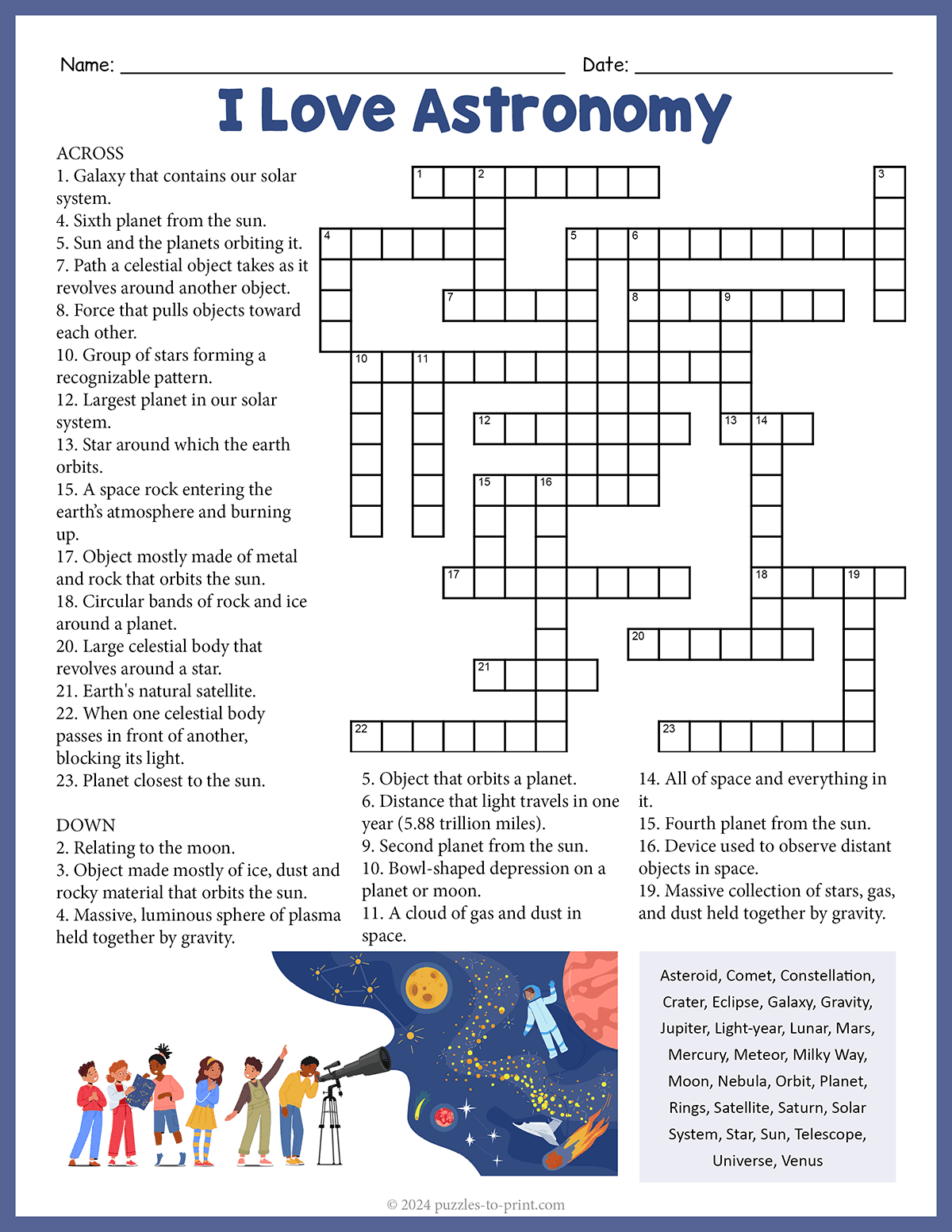 star magazine crossword puzzles printable
