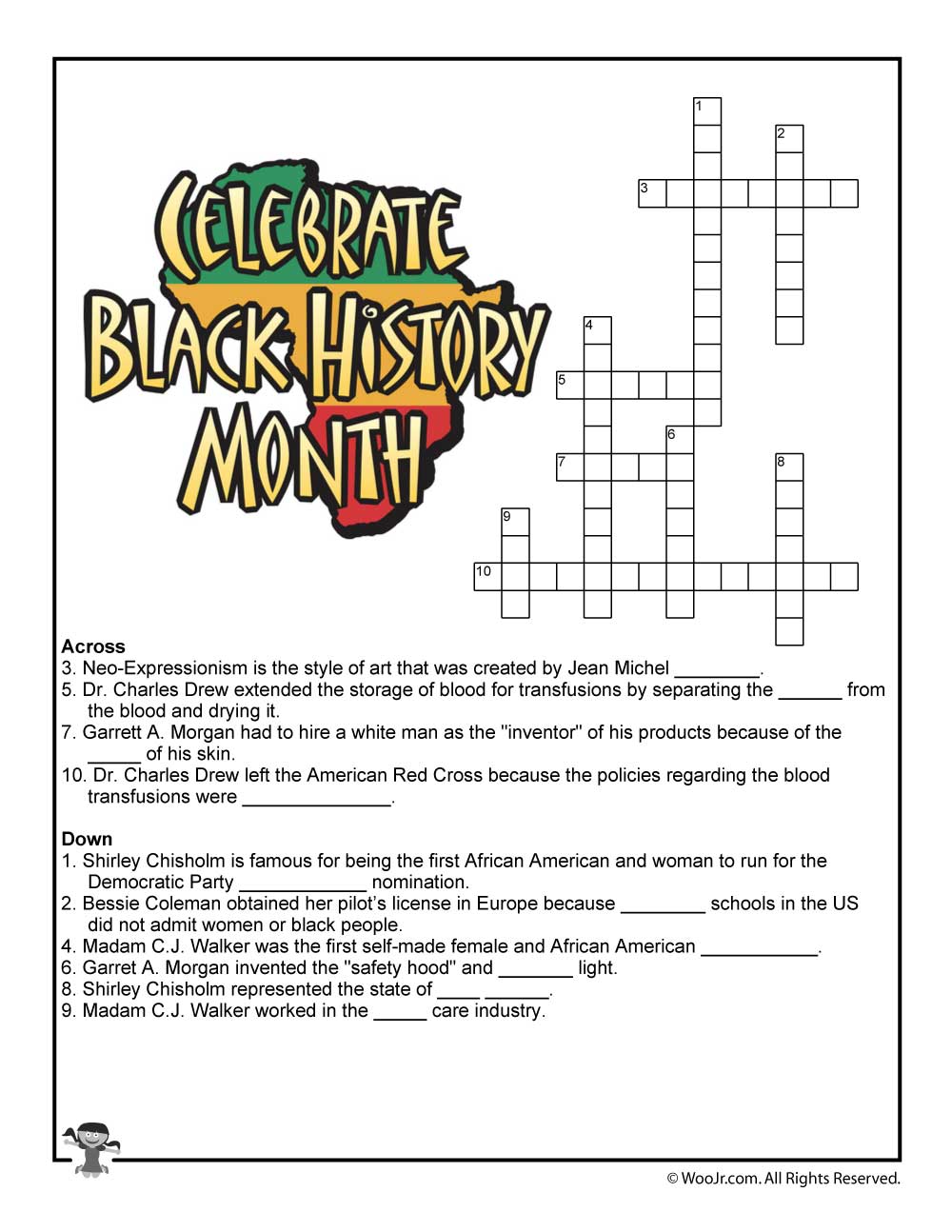 Black History Month For Kids 6 Trailblazers