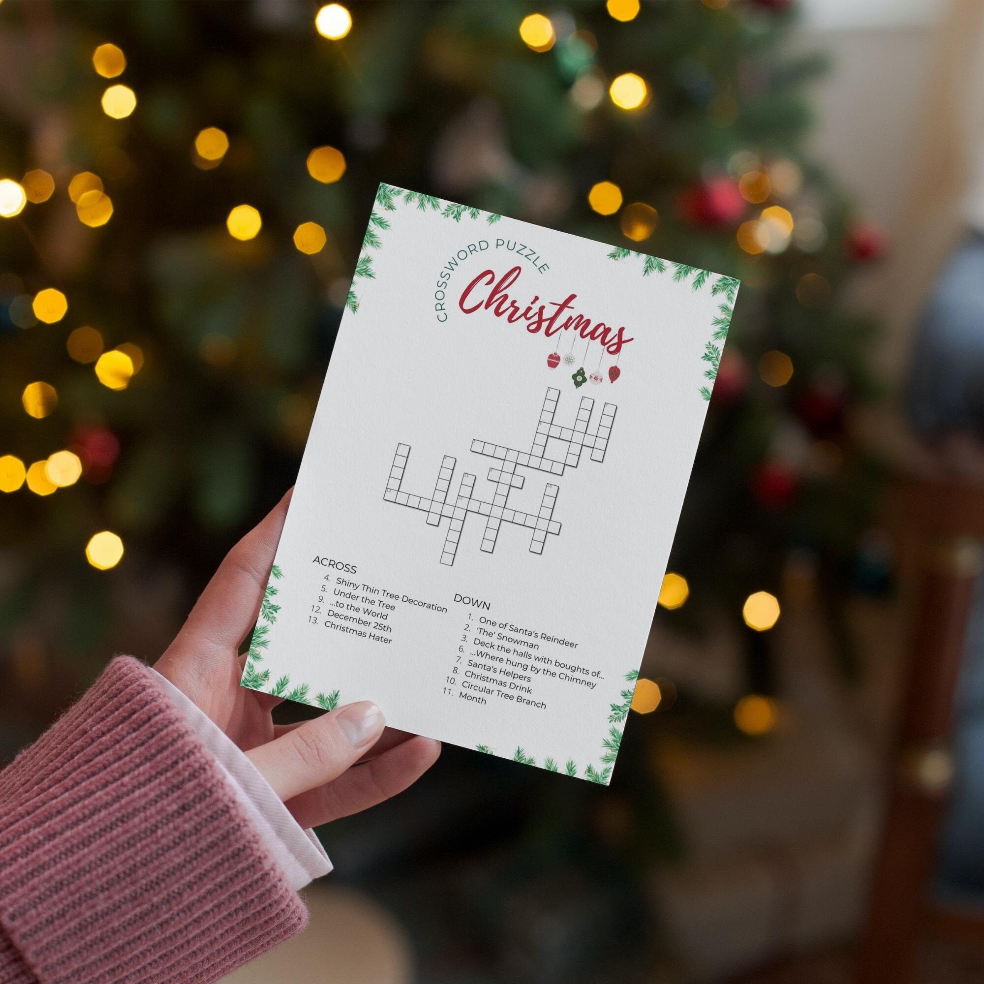 Christmas Games Printable Family