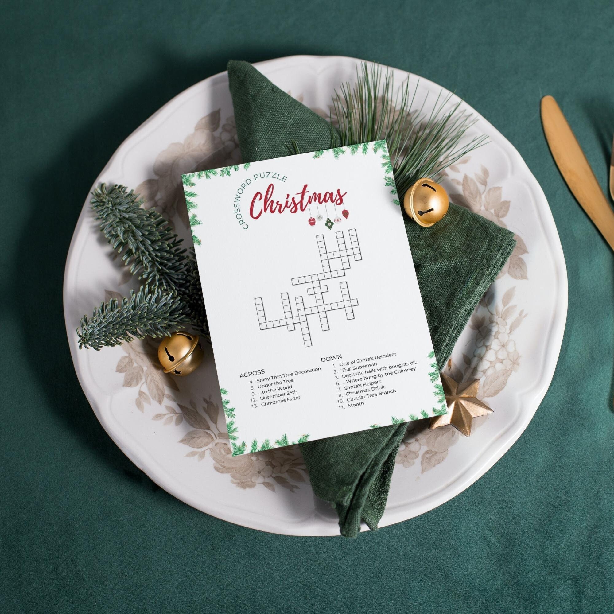 Christmas Games Printable Family