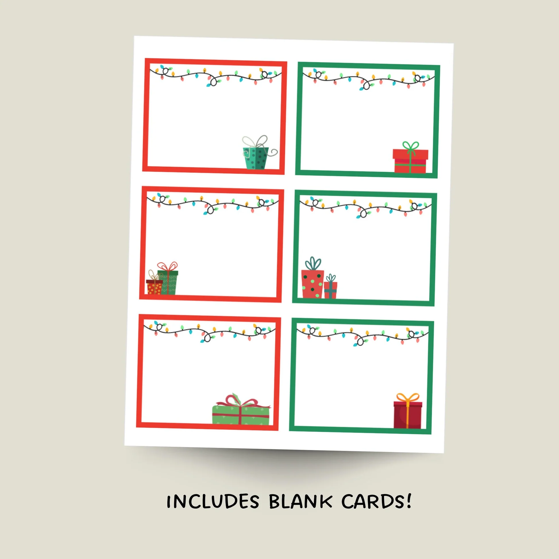Christmas Gift Exchange Game Printable 30744