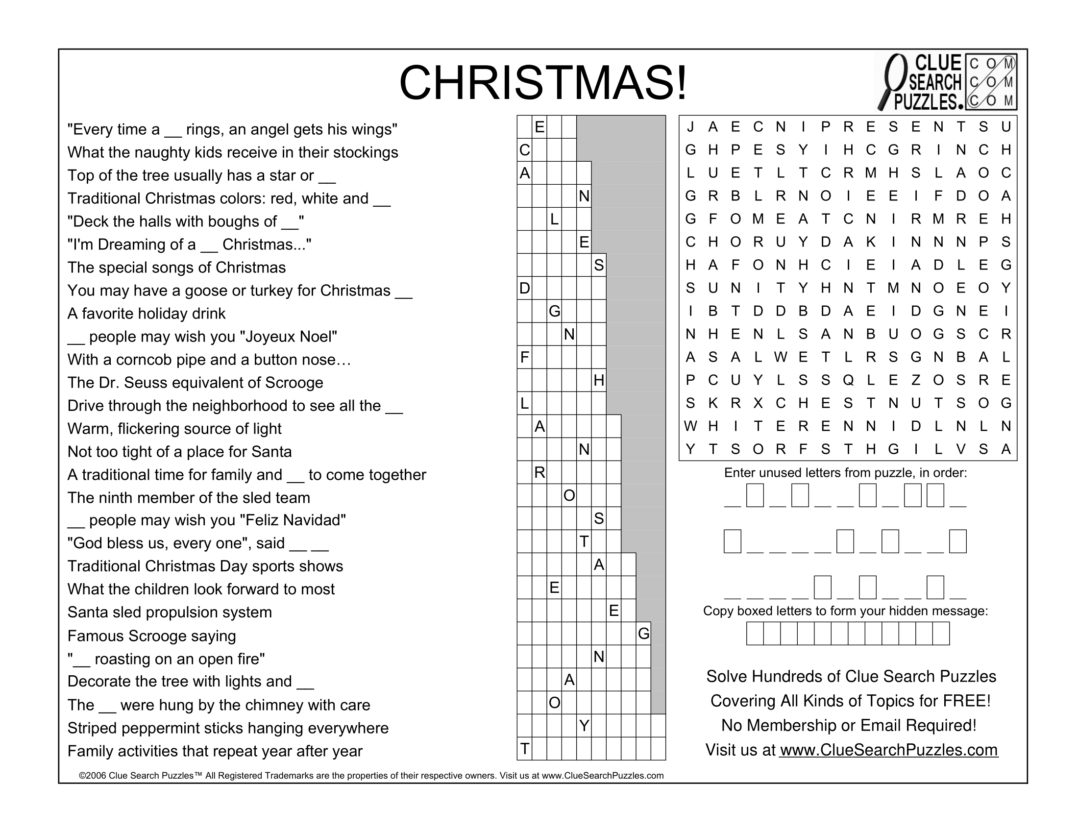 Christmas Trivia Quiz
