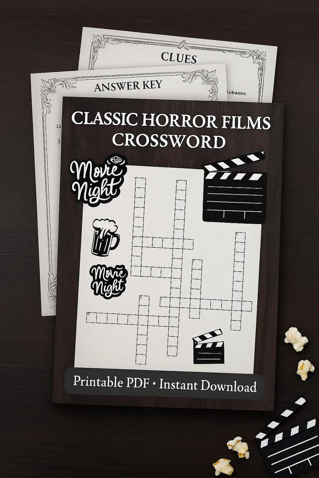 Classic Horror Films Crossword Puzzle Classic Horror Films Crossword Puzzle