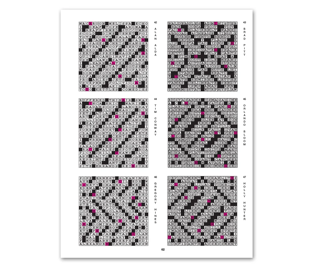 Color Crosswords Books 44 52