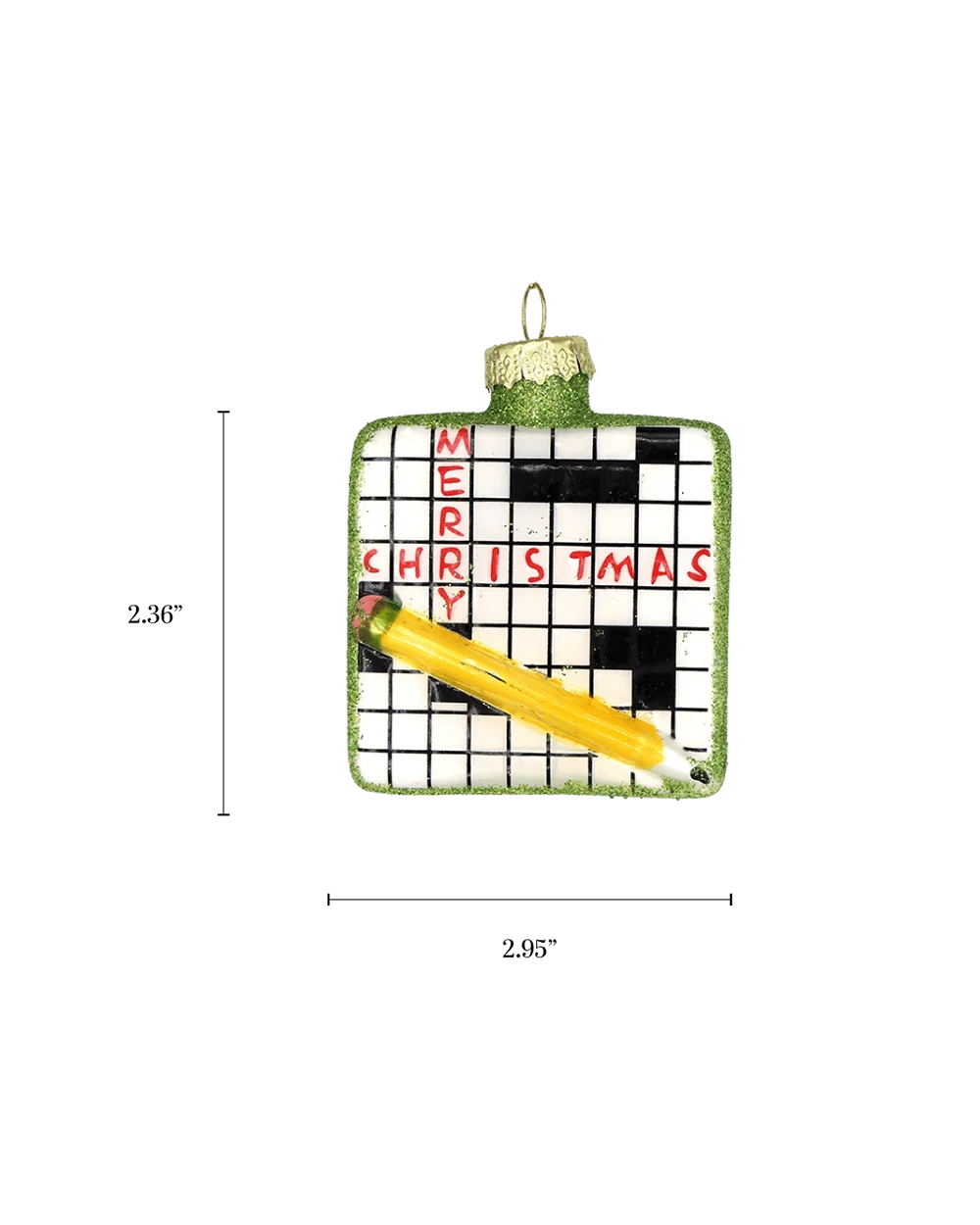 Crossword Ornament
