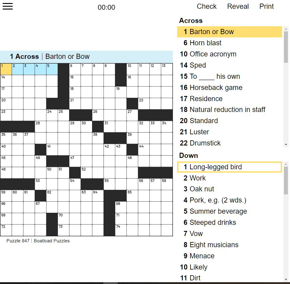 Daily Crossword Daily Crossword