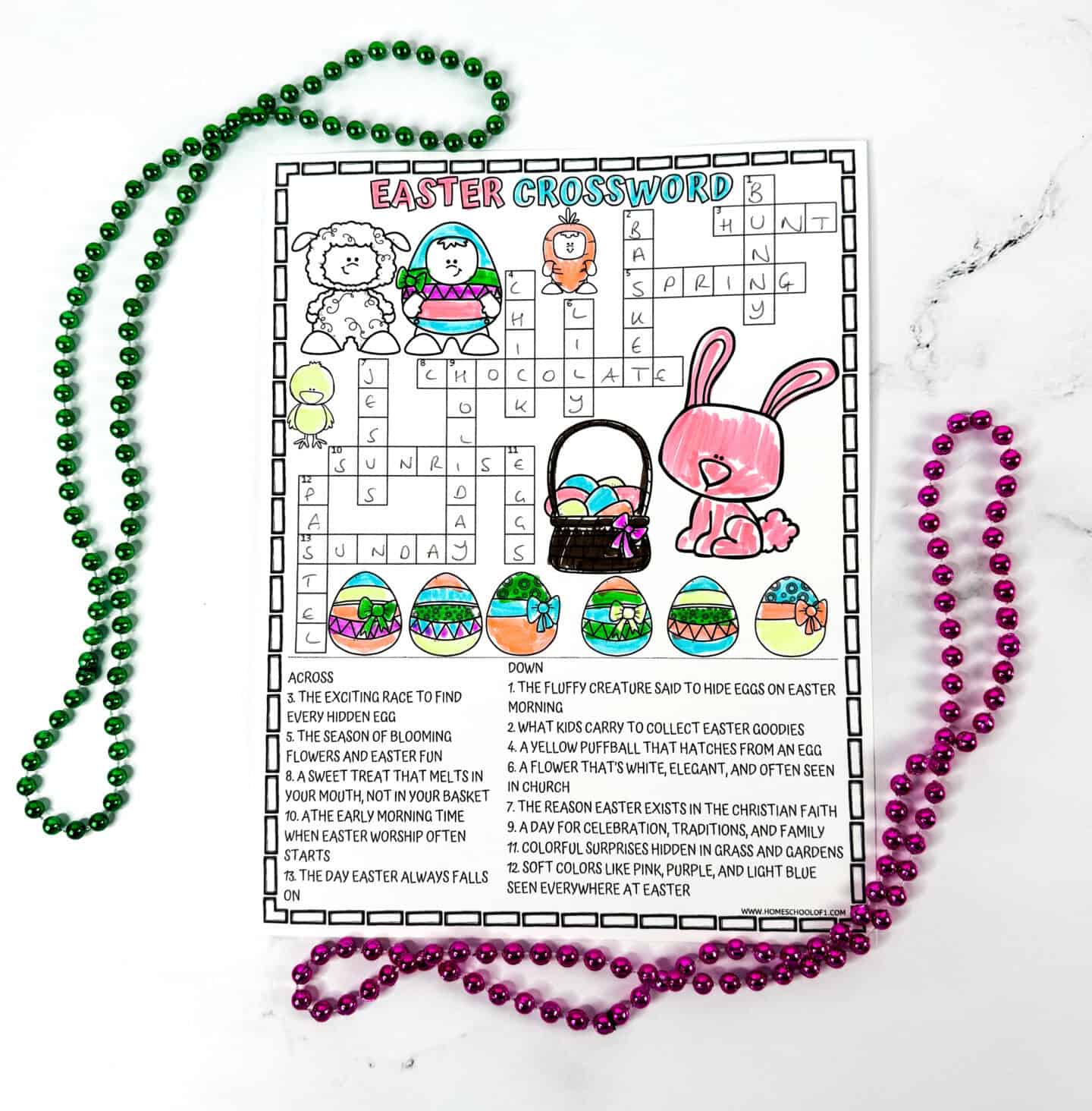 Easter Crossword Puzzle