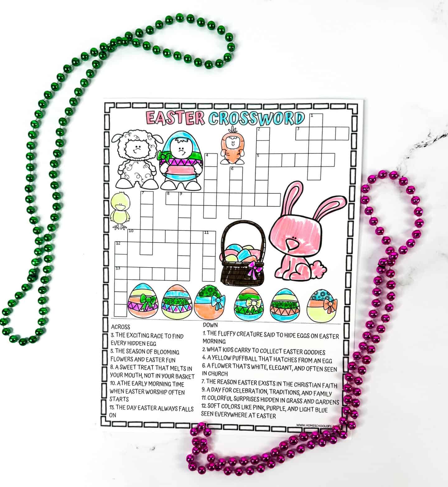 Easter Crossword Puzzle