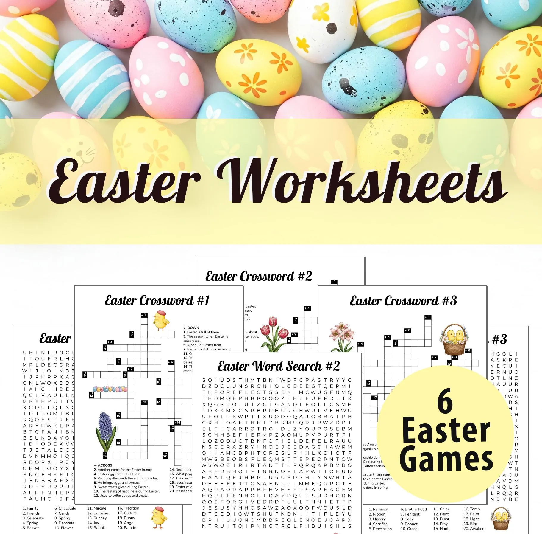 Easter Crossword Puzzle Easter Crossword Puzzle