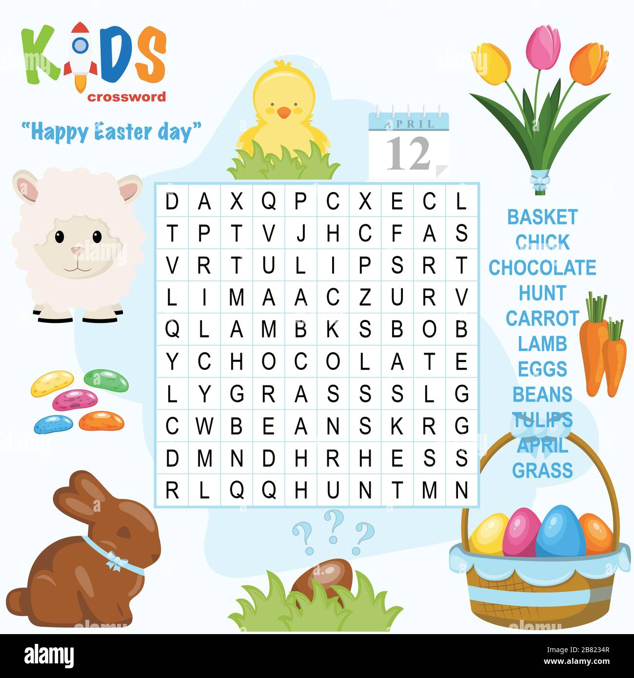 Easy Word Search Crossword Puzzle Happy Easter Day For Children In Elementary And Middle School Fun Way To Practice Language Comprehension And Exp Image349170999 Easy Word Search Crossword Puzzle Happy Easter Day For Children In Elementary And Middle School Fun Way To Practice Language Comprehension And Exp Image349170999