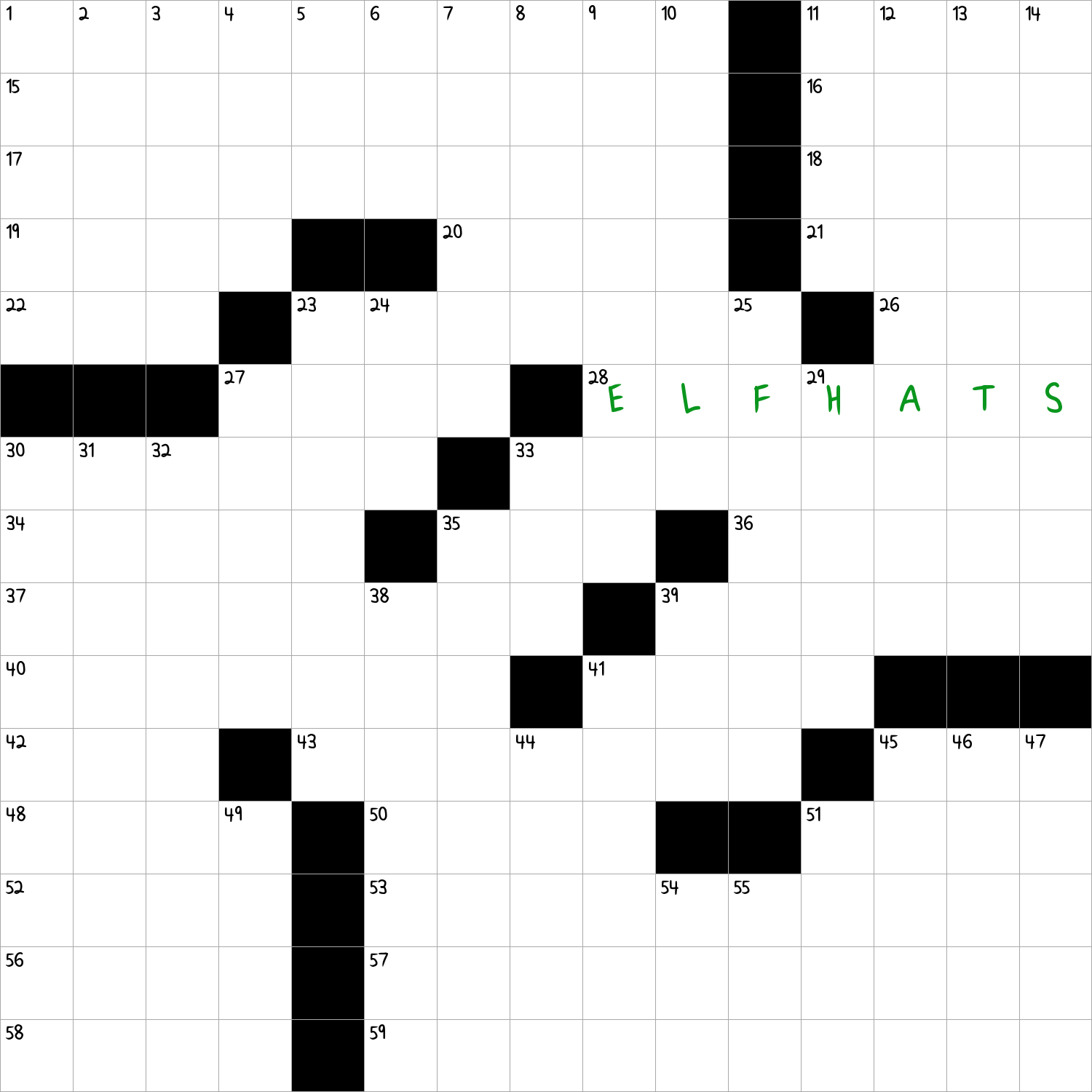 Felt In The Christmas Spirit Nyt Crossword Clue
