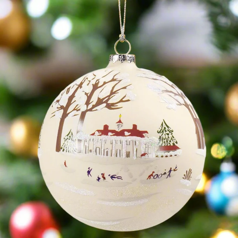 Folk Art Mv Ball Ornament 12654