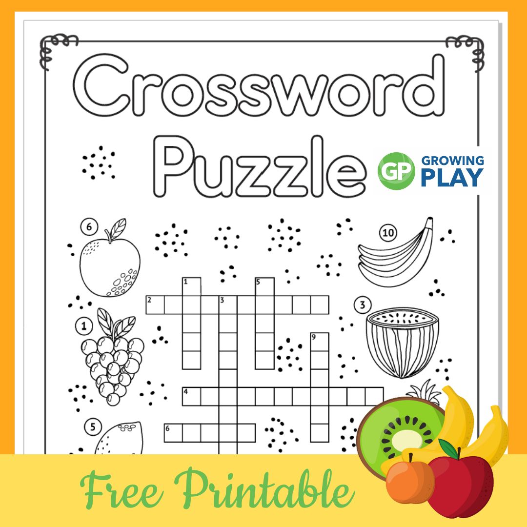 christmas tree fruit crossword