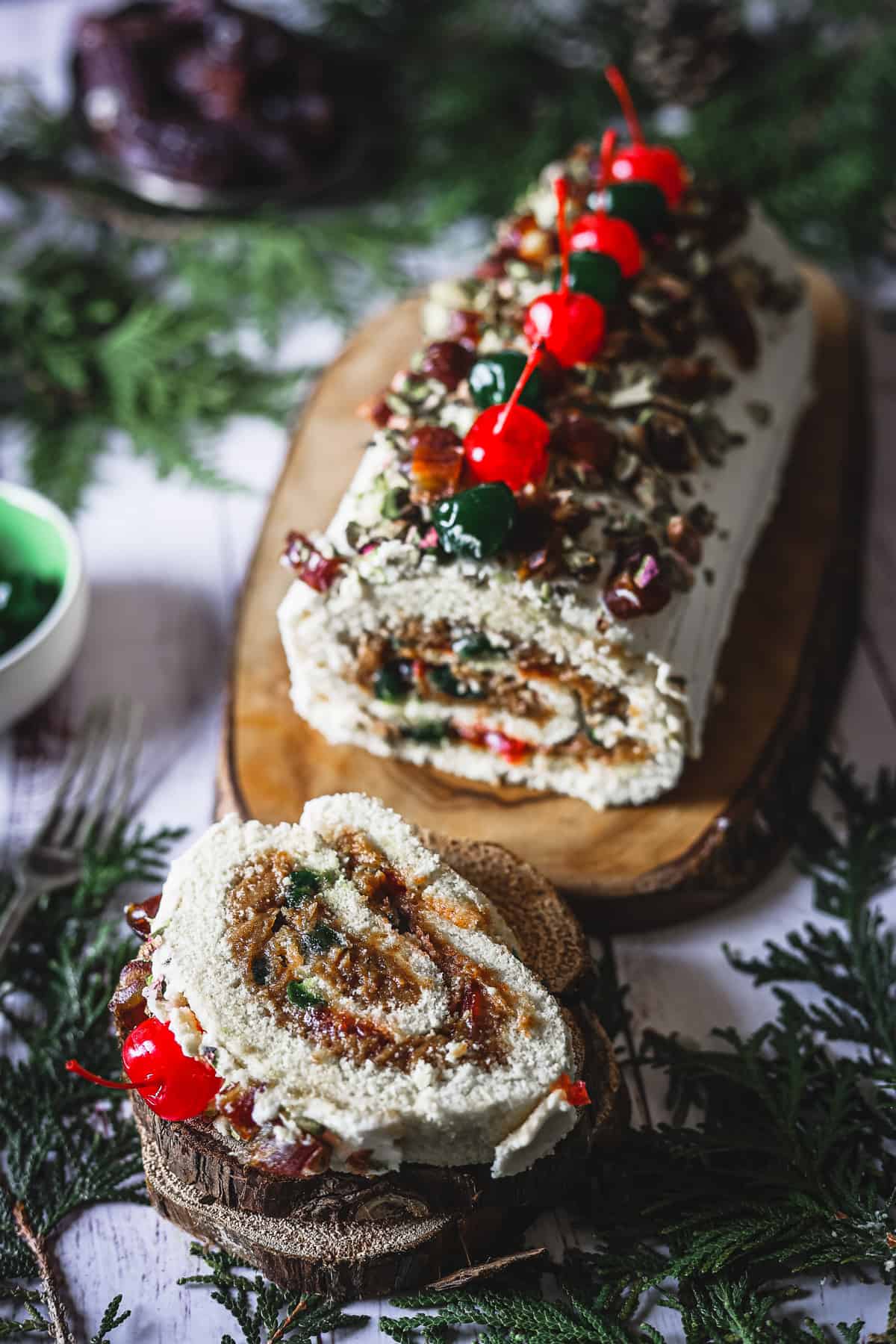 Gluten Free Yule Log