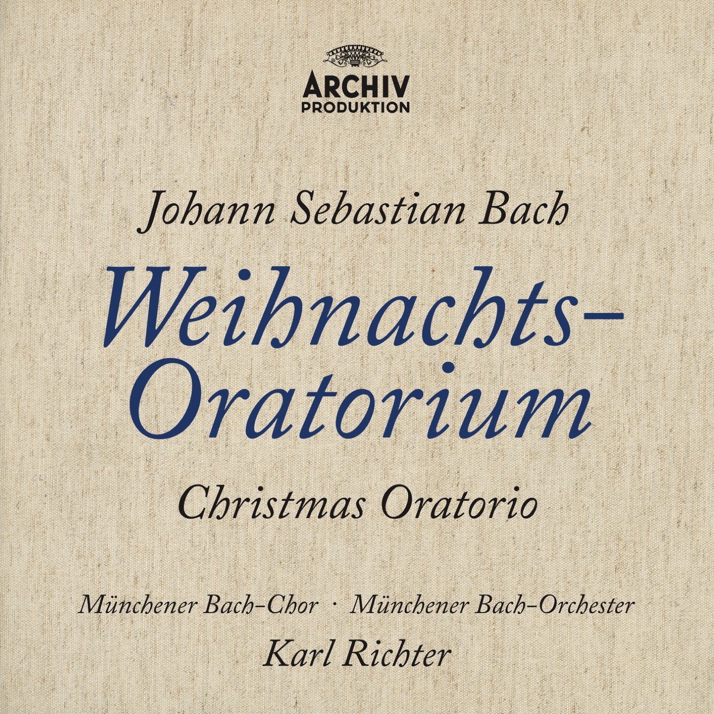 Gundula Janowitz Christa Ludwig Fritz Wunderlich Franz Crass Munchener Bach Chor Munchener Bach Orchester Karl Richter Bach J S Christmas Oratorio Bwv 248 Remastered