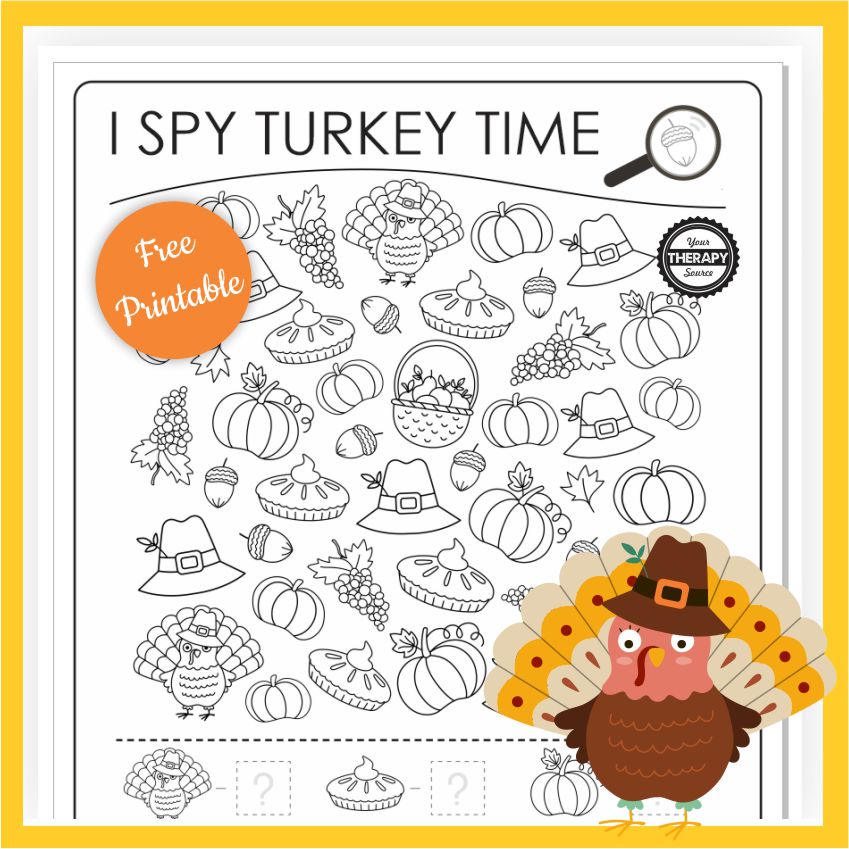 I Spy Thanksgiving 2
